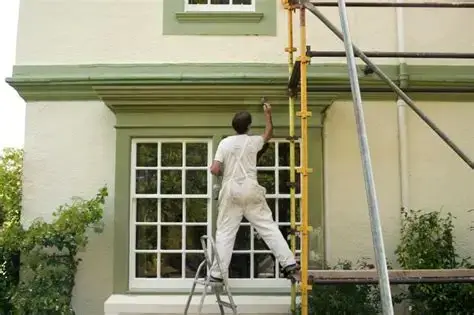 Building painting in Melbourne